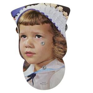 Brownsburg Indiana Ambulance Hand Fan‎ Jones Matthews Advertising Lithograph